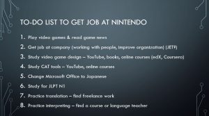 “How Do I Get into Video Game Localization?” All Routes Lead to Games JAT PROJECT 2020