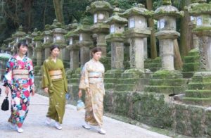 Planning​ a Trip to Japan Nara Shrine Kimono