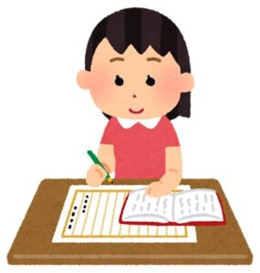 Translation Skills research woman writing